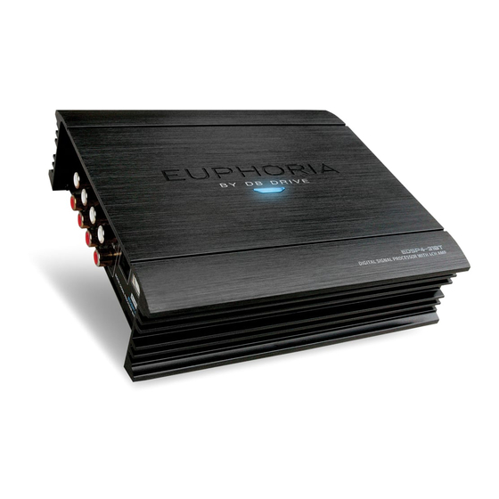 DB Drive EUPHORIA EDSP4-31BT User Manual
