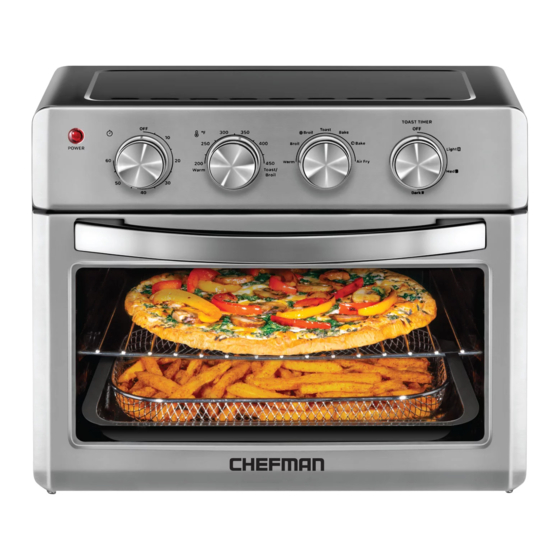 Chefman Toast-Air Quick Start Manual