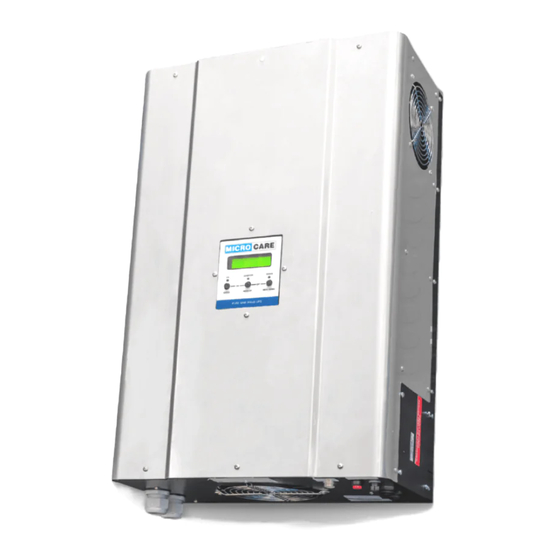 Microcare 5kW48V User Manual