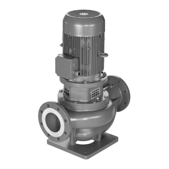 User Manuals: Lowara LNE Centrifugal Pump