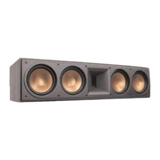 Klipsch RC-64 Specifications