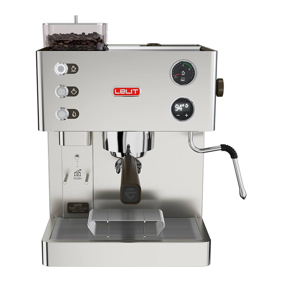 Lelit VIP Kate PL82T User Manual