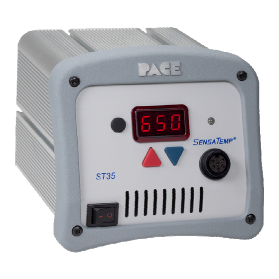 Pace ST35 w/PS-90 Iron Operation And Maintenance Manual
