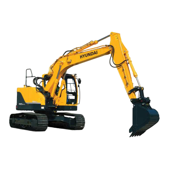 Hyundai Robex 145CR-9 Operator's Manual