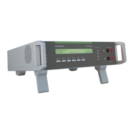 Ametek AutoWave Manual For Operation