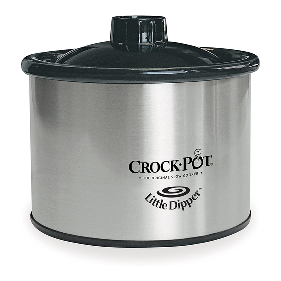 Crock-Pot LITTLE DIPPER WARMER Manual