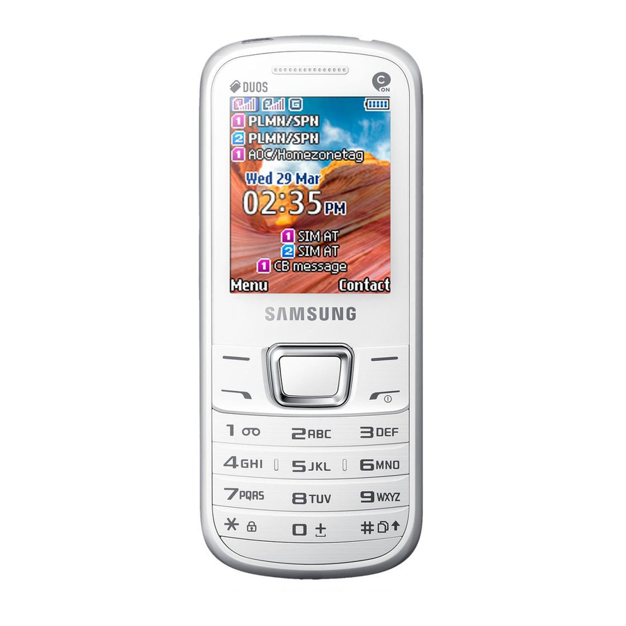 Samsung GT-E2252 User Manual
