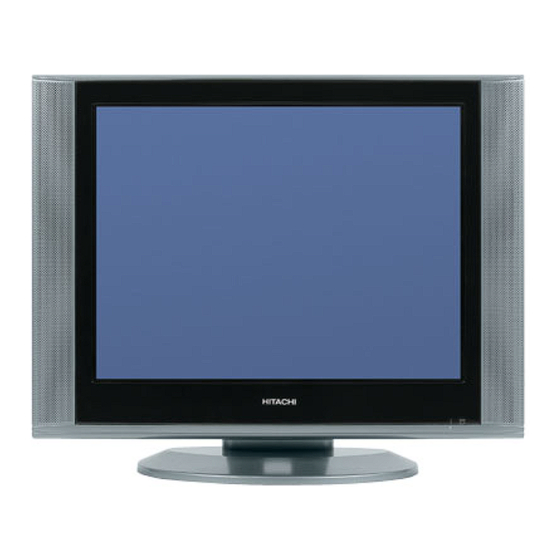 Hitachi C20-LC880SNT Service Manual