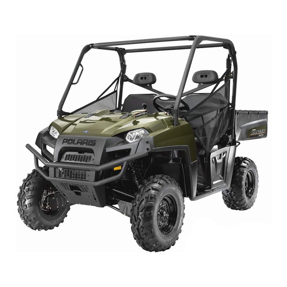 Polaris RANGER Diesel 2013 Owner's Manual For Maintenance And Safety