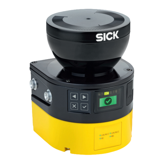 SICK microScan3 Operating Instructions Manual