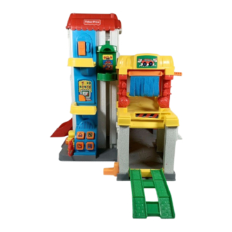 Fisher-Price LittlePeople Fun Sounds Garage 72693 Instructions Manual