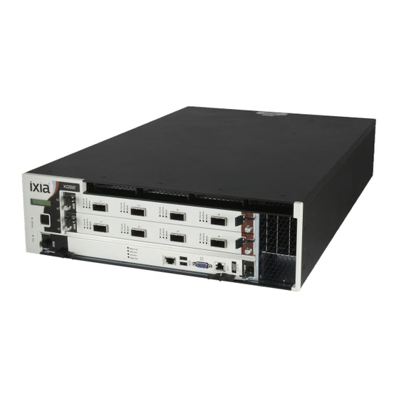 IXIA XGS2-HS Getting Started Manual
