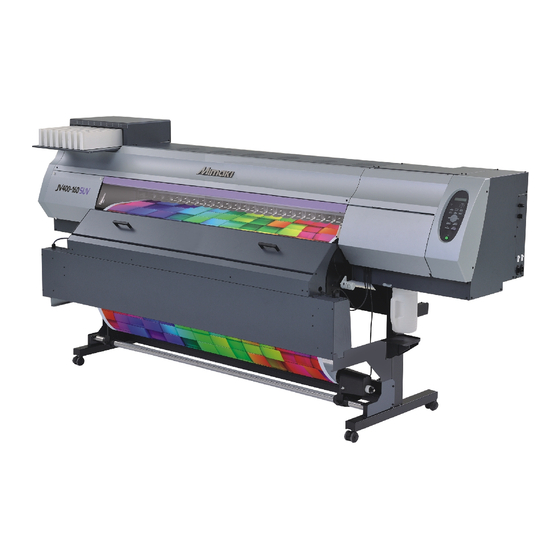 MIMAKI JV400SUV Series Note