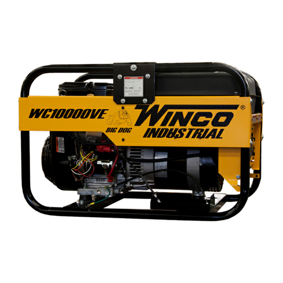 Winco W10000VE/B Installation & Operator's Manual