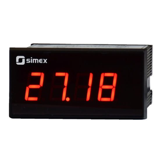 Simex SWE-73-T User Manual