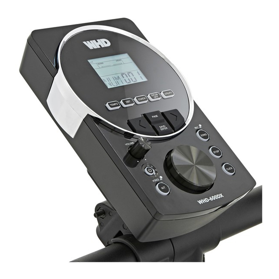 User Manuals: WHD WHD-600DX Electronic Drum Kit
