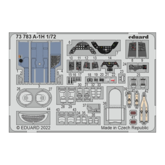 Eduard 73 783 Quick Start Manual