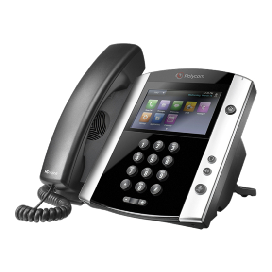 Poly VVX 600+ Series User Manual
