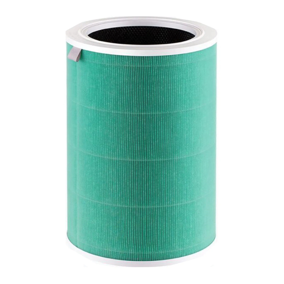 Xiaomi Mi Air Purifier Formaldehyde Filter S1 User Manual