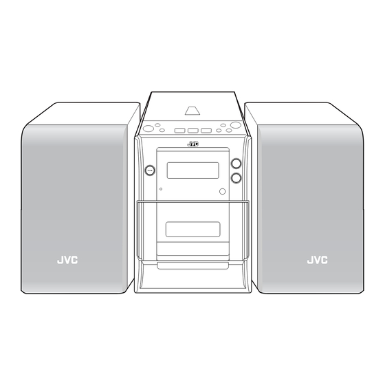 JVC UX-S10 Přiručka K Obsluze