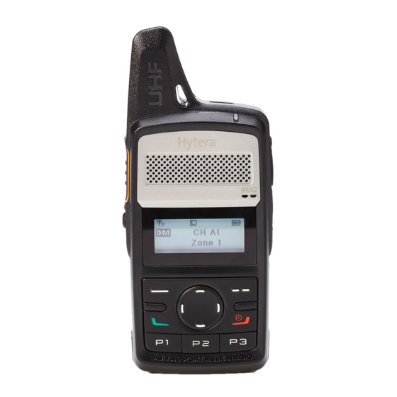 Hytera PD368 Service Manual