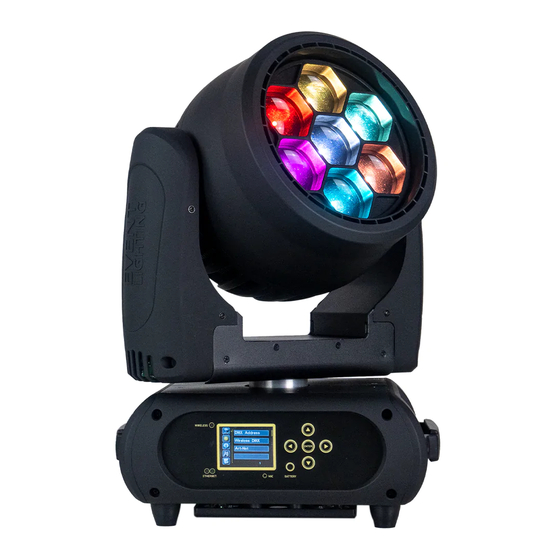 Event Lighting M7W40RGBW User Manual