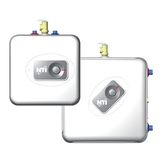 NTI COMPACT SERIES Installation And Operation Instructions Manual