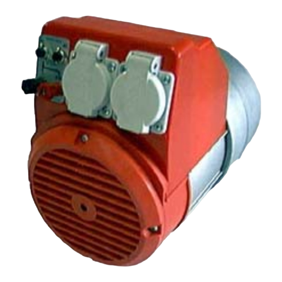 Sincro R80 Series Use And Maintenance Manual