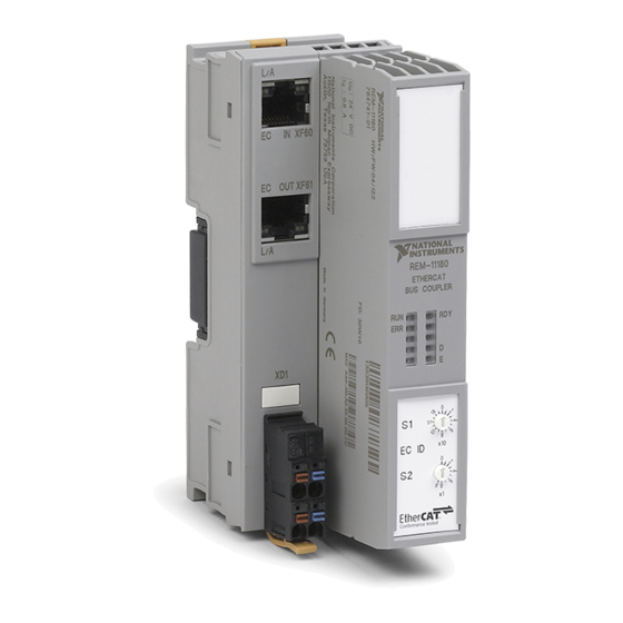 National Instruments REM-11180 User Manual
