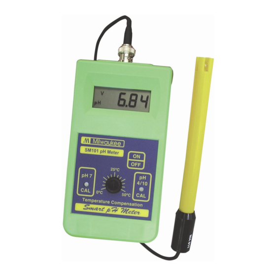 Milwaukee SM101 User Manual
