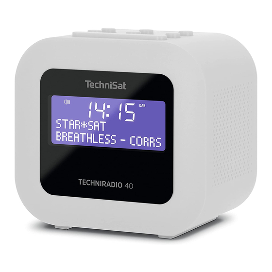 TechniSat TECHNIRADIO 40 Manual