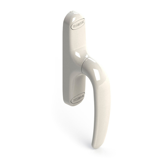 GIESSE SINGLE-DIRECTIONAL UNICA CREMONA Instructions