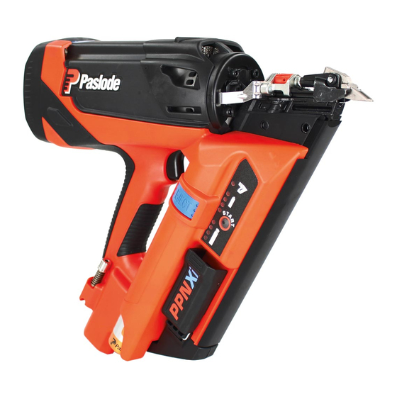 Paslode PPNXi Quick Start Manual