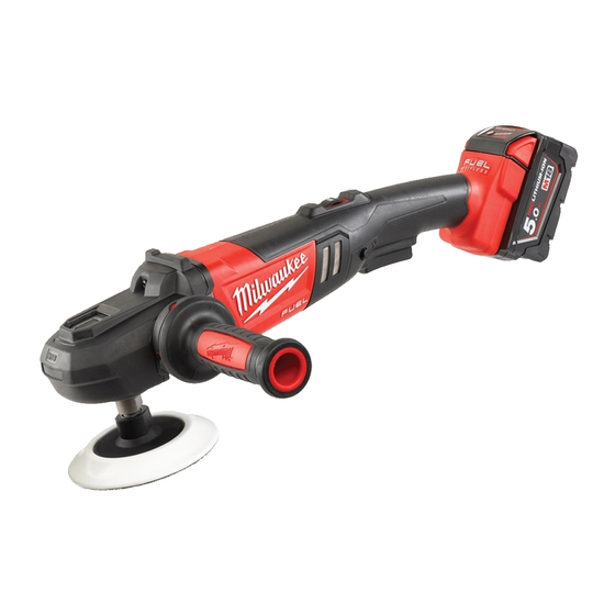 Milwaukee M18 FAP180 User Manual