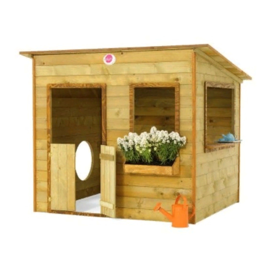 Plum lodge wooden playhouse Assembly Instructions Manual