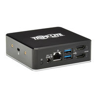 Tripp Lite U442-DOCK20-B Owner's Manual