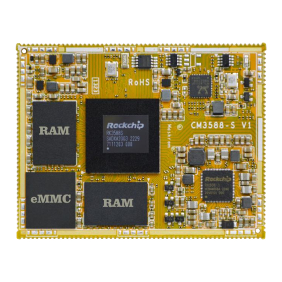 Boardcon Embedded Design CM3588S Reference User Manual