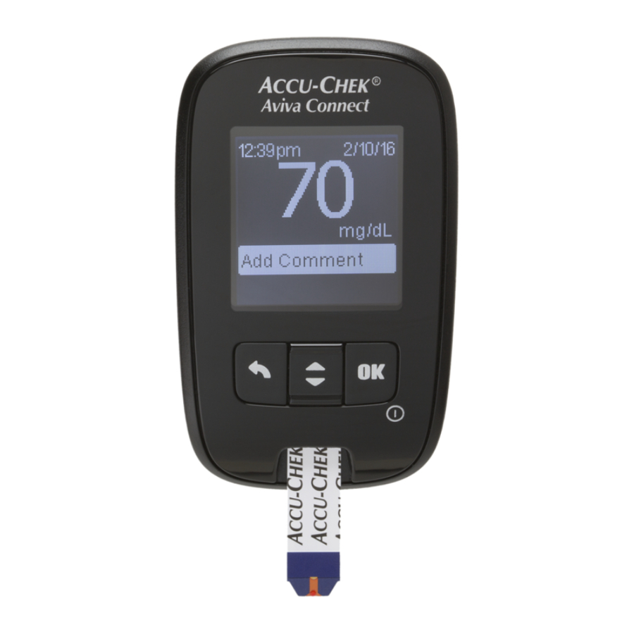 Accu-Chek Aviva Connect - Blood Glucose Monitoring System Quick Start