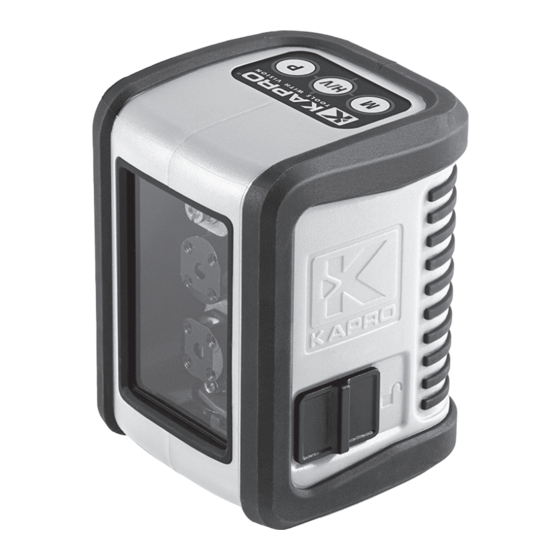 Kapro Prolaser 852G User Manual