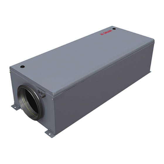 Salda AMBERAIR COMPACT VEKA INT 400 EKO Mounting And Installation Instruction