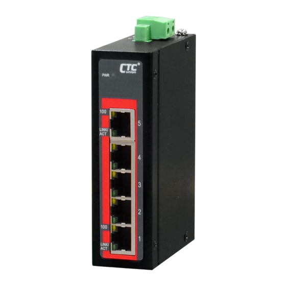 CTC Union IFS-500C Quick Installation Manual