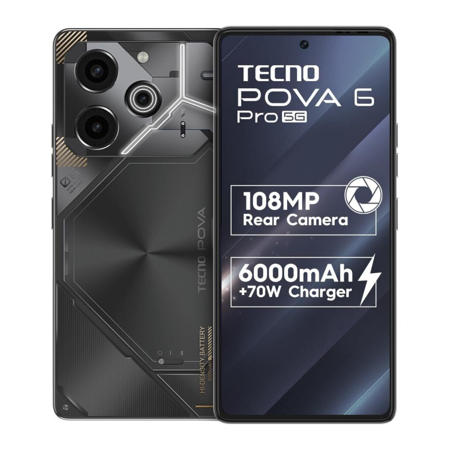 Tecno POVA 6 Pro 5G Manual