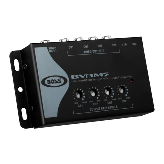 Boss Audio Systems BV-AM5 User Manual