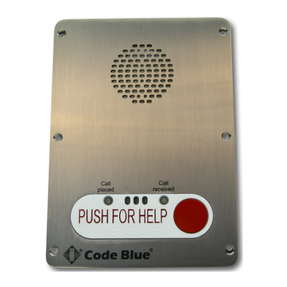Code Blue IA3100 Installation & Setup Manual
