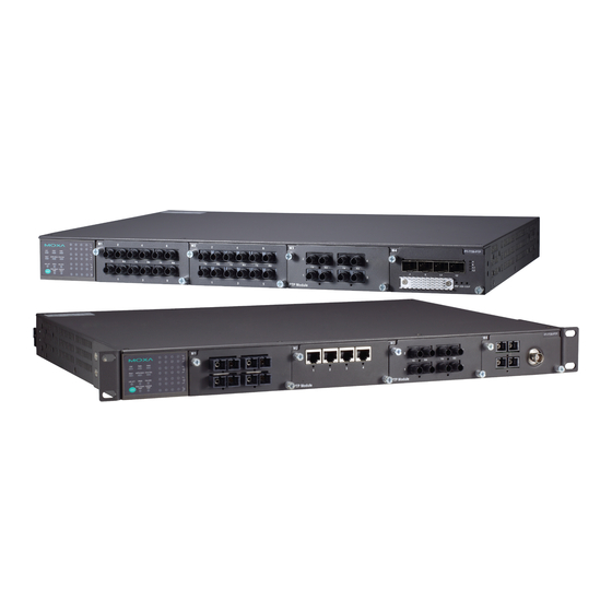 Moxa Technologies PowerTransPT-7728-PTP Manual
