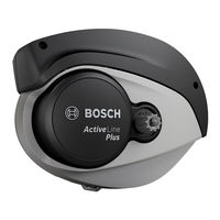 Bosch Active Line Plus Owner's Manual
