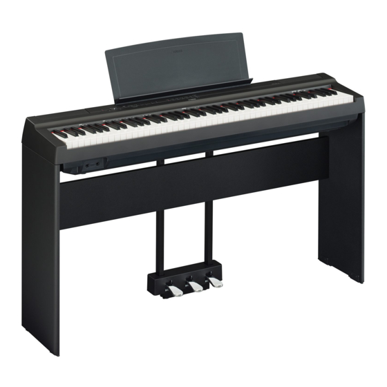 Yamaha P-125 Manual