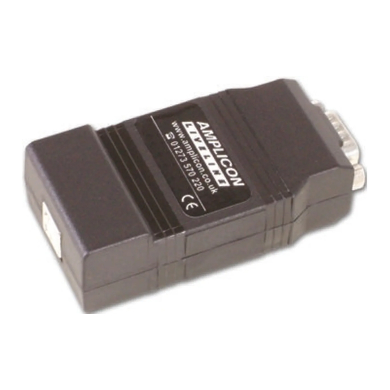 Amplicon USB232U Instruction Manual