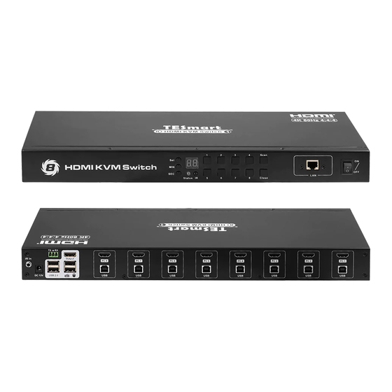 TESmart HKS0801A1U Quick Start Manual
