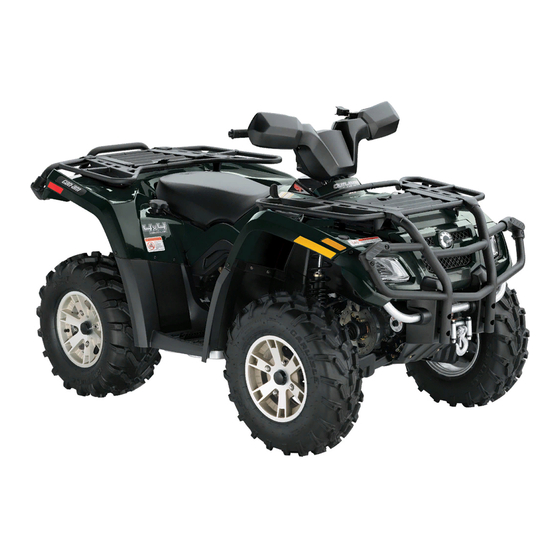 BRP Outlander 400 EFI 2008 Service Manual